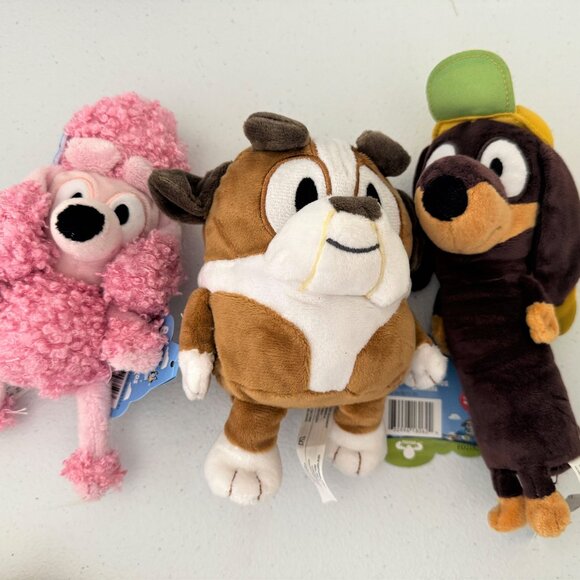 Bluey Friends - Coco, Snickers and Winton Stuffed Toys for Kids - Picture 1 of 4